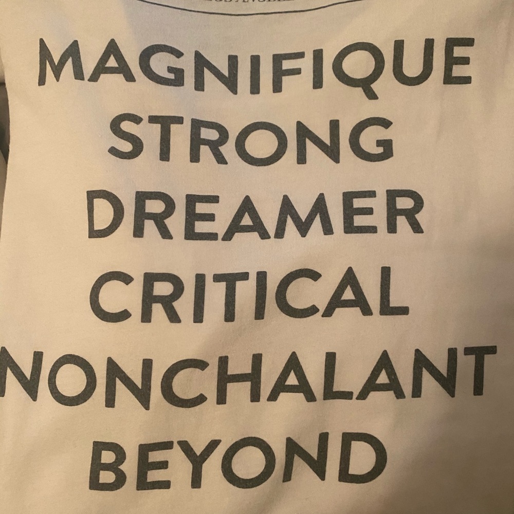 Anine Bing White vintage T-shirt